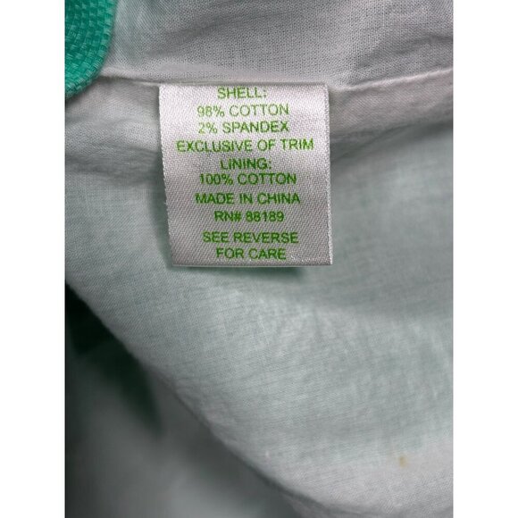 Lilly Pulitzer Dress Sz 4 Strapless Comb Get it Bowen Green Embroidered‎ Mini - Picture 5 of 5